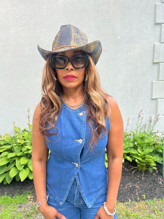 The Uptown Denim Set