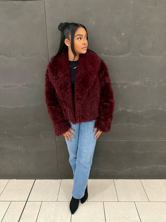 Luxe Allure Faux Fur Jacket