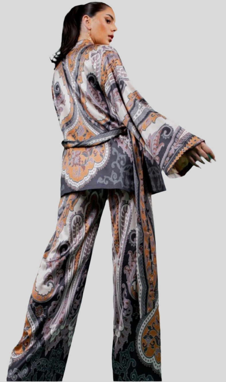 Autumn Kimona Pants Set - Fly VSJ, Women's Clothing and Fashion Accessories