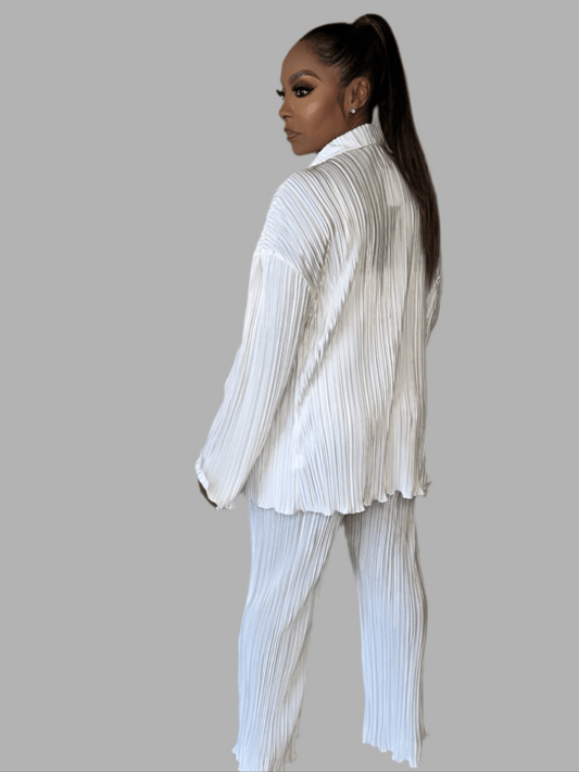 Carmen Pleated Set - Fly VSJ, Women's Clothing and Fashion Accessories