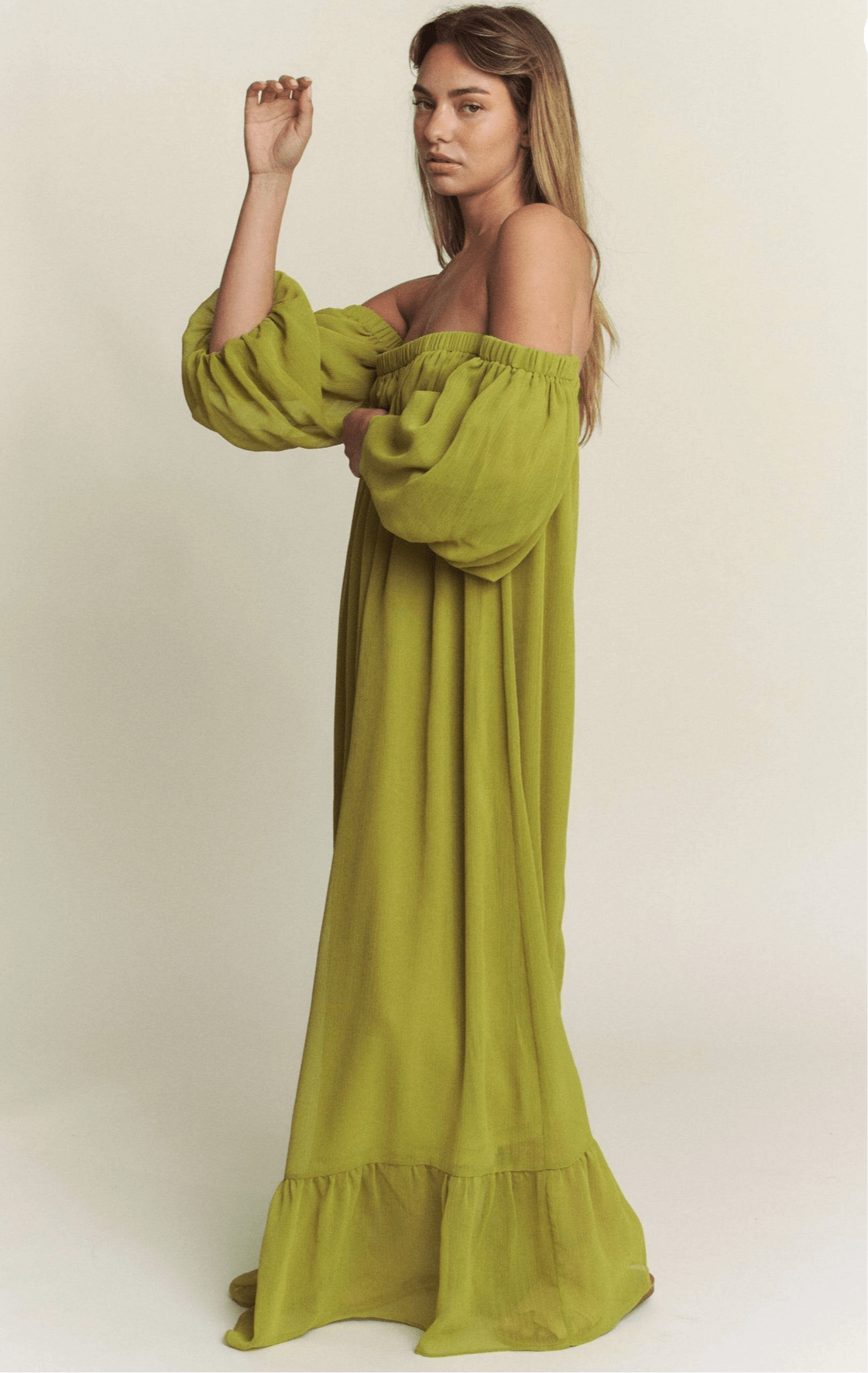 Dana Chiffon Maxi Dress - Fly VSJ, Women's Clothing and Fashion Accessories