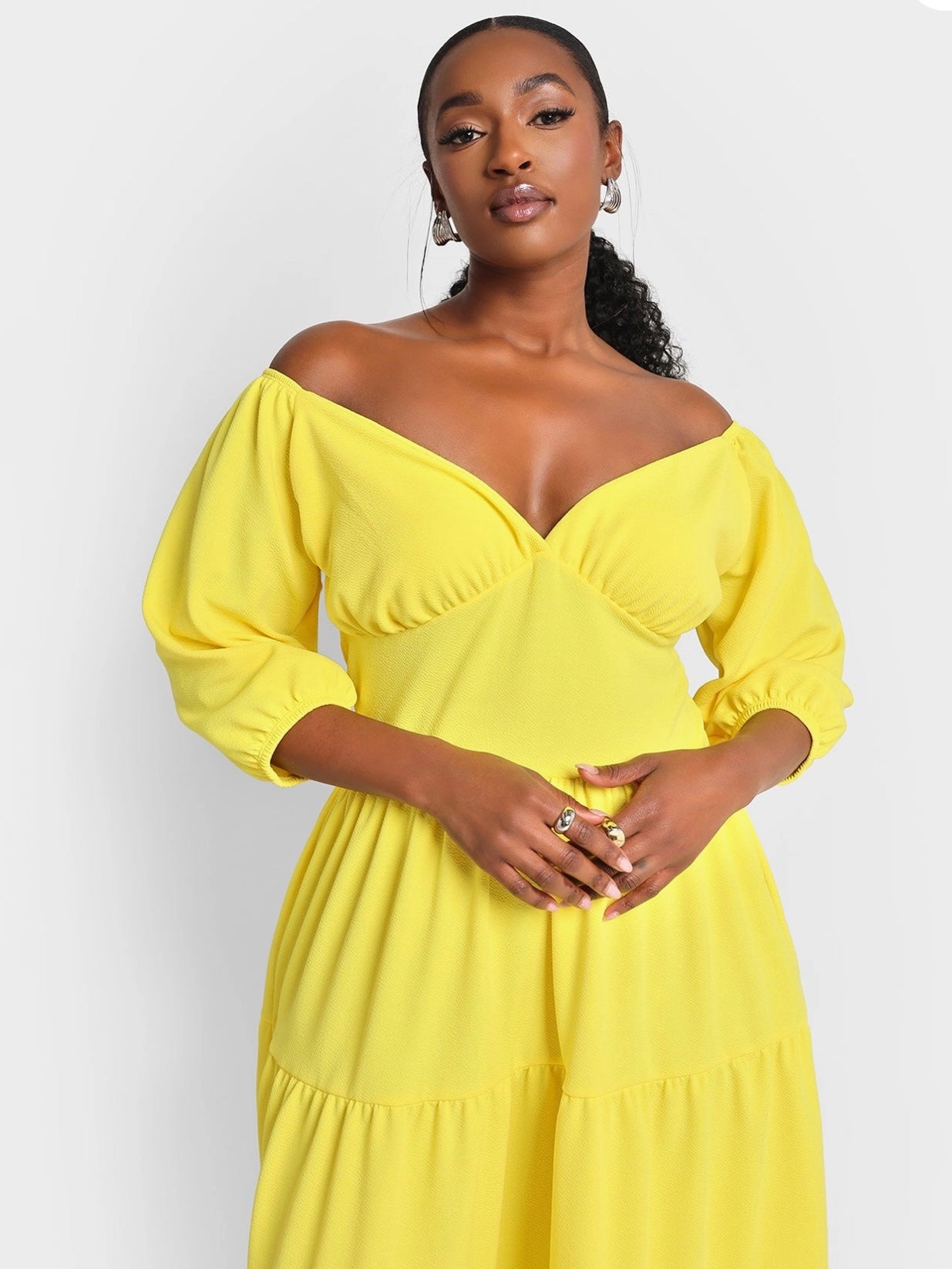Demure Tied Maxi Dress - Fly VSJ, Women's Clothing and Fashion Accessories