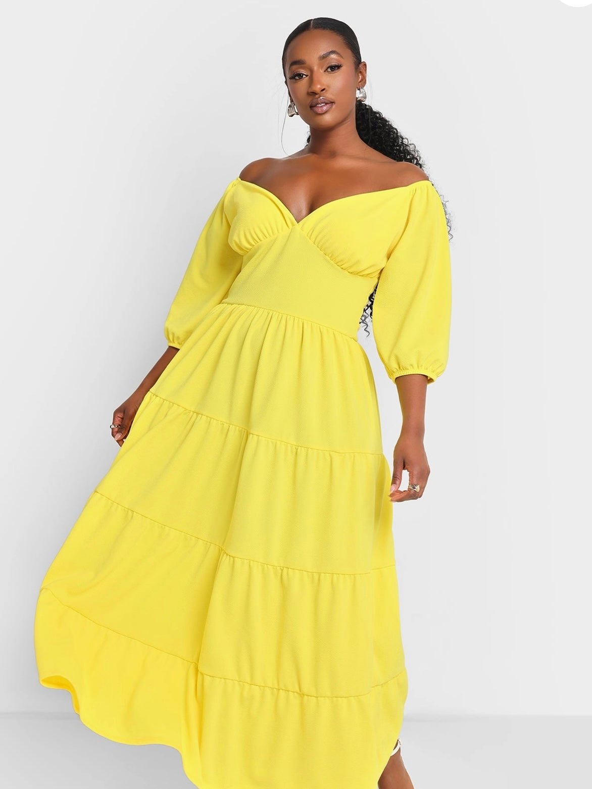 Demure Tied Maxi Dress - Fly VSJ, Women's Clothing and Fashion Accessories