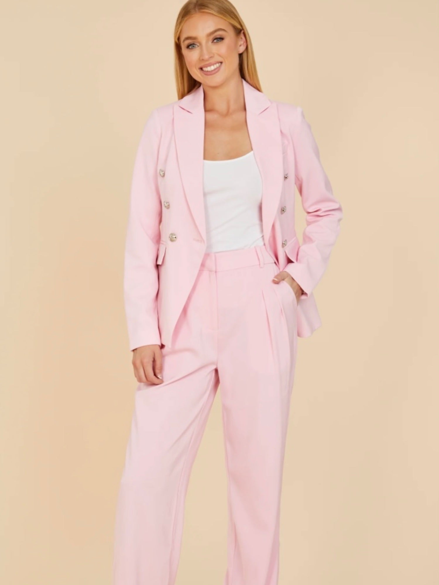 Double Breasted Blazer - Fly VSJ, Women's Clothing and Fashion Accessories