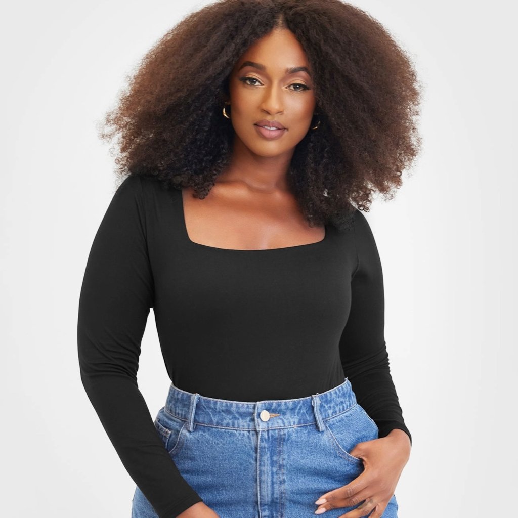 Essential Long Sleeve Top - Fly VSJ, Women's Clothing and Fashion Accessories