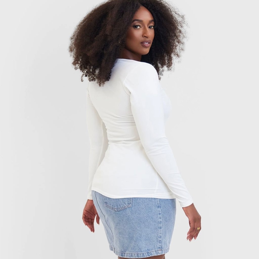 Essential V Neck Top - Fly VSJ, Women's Clothing and Fashion Accessories