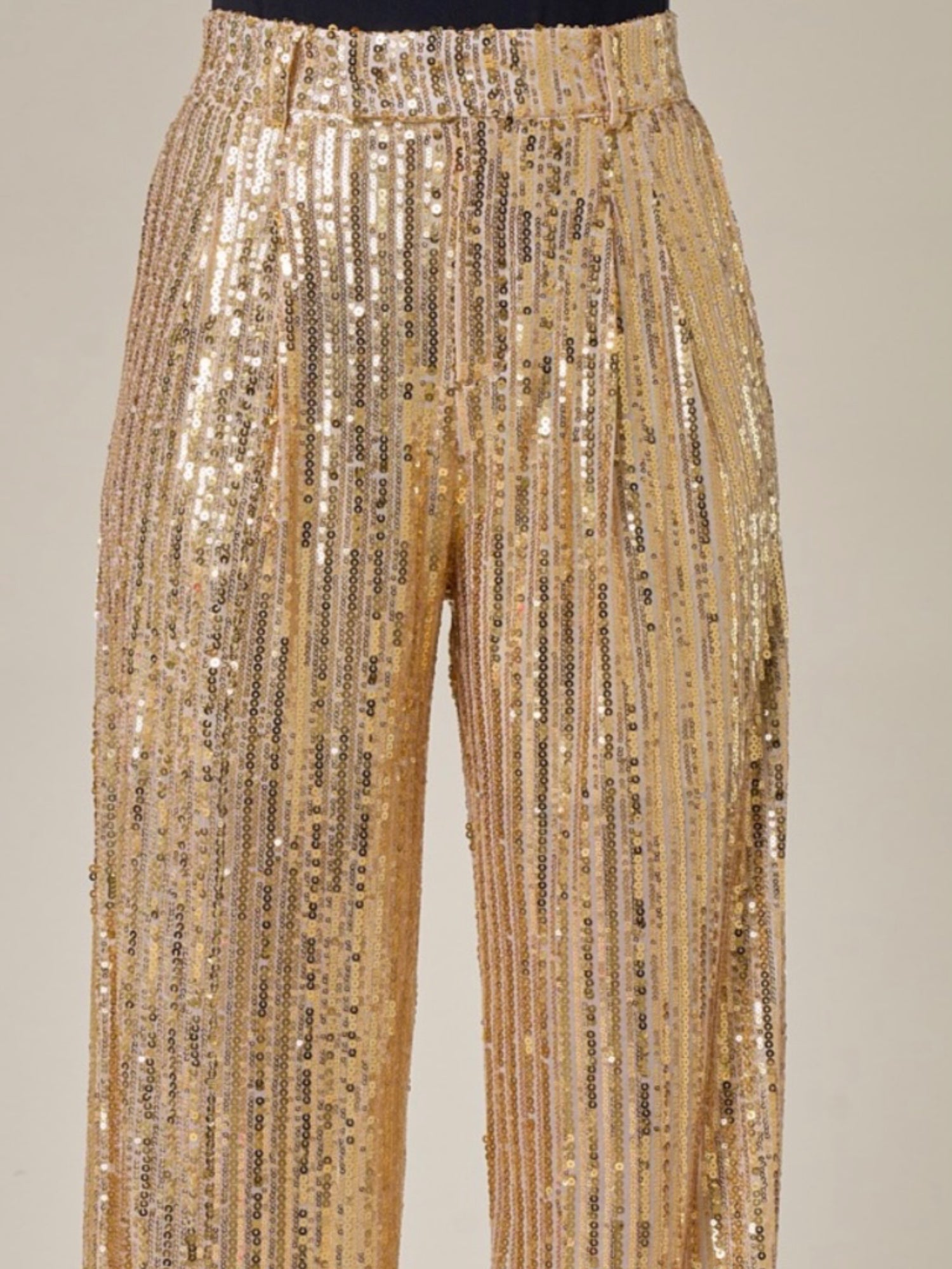 Gold Sequin Pants - Fly VSJ, Women's Clothing and Fashion Accessories