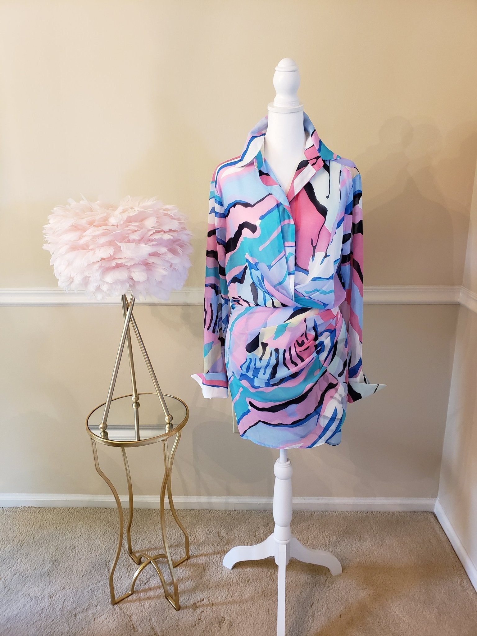 Island Ready Shirt Dress - Fly VSJ, Women's Clothing and Fashion Accessories