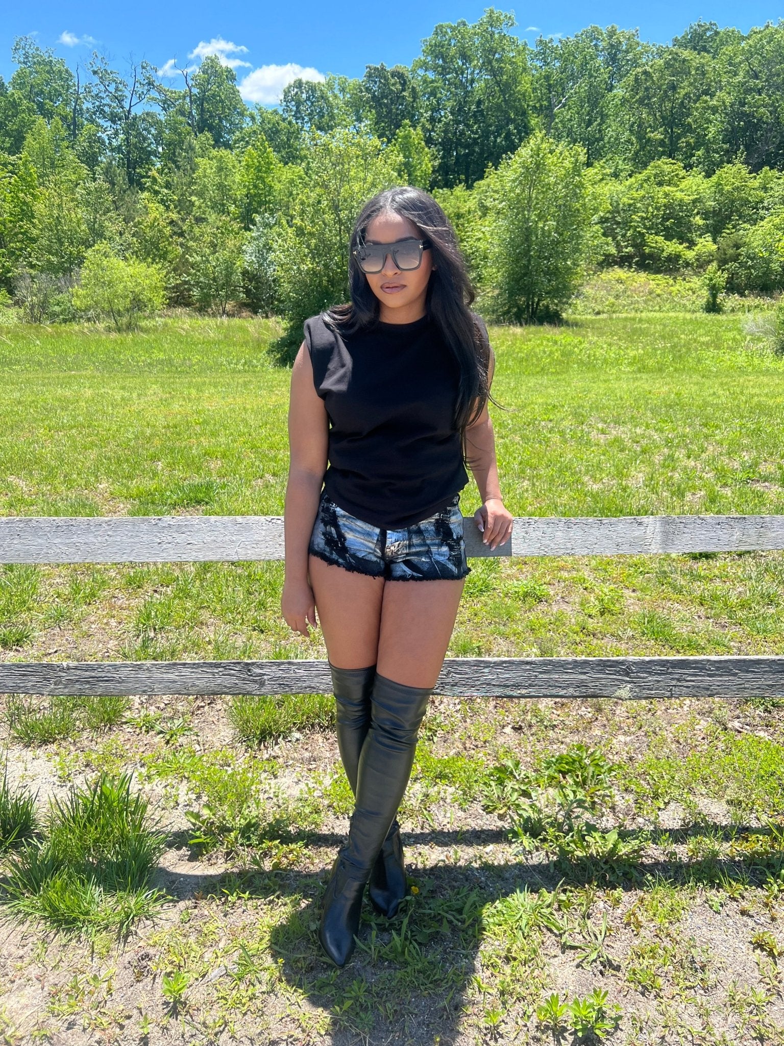Joy Metallic Shorts - Fly VSJ, Women's Clothing and Fashion Accessories