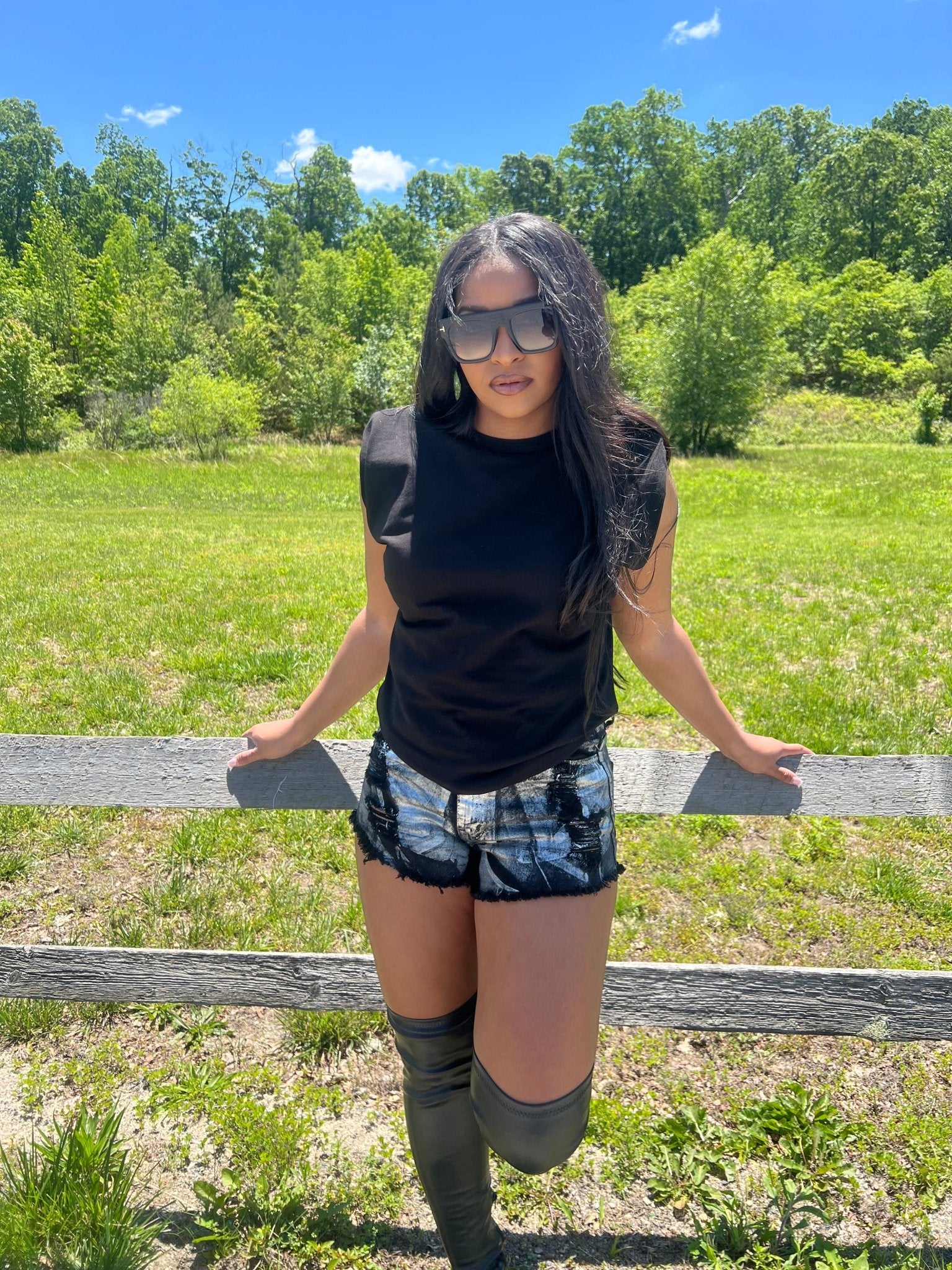 Joy Metallic Shorts - Fly VSJ, Women's Clothing and Fashion Accessories