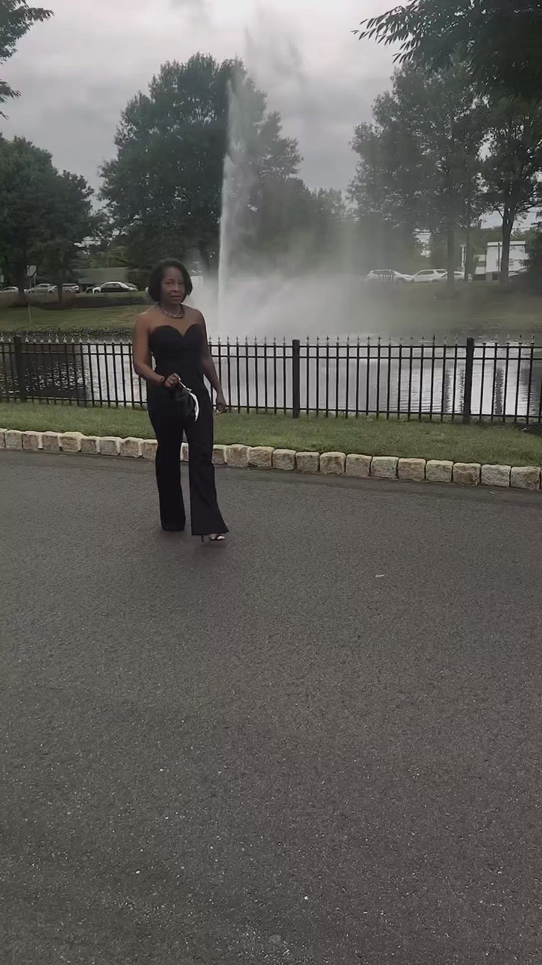 Tube Top Pants Suit