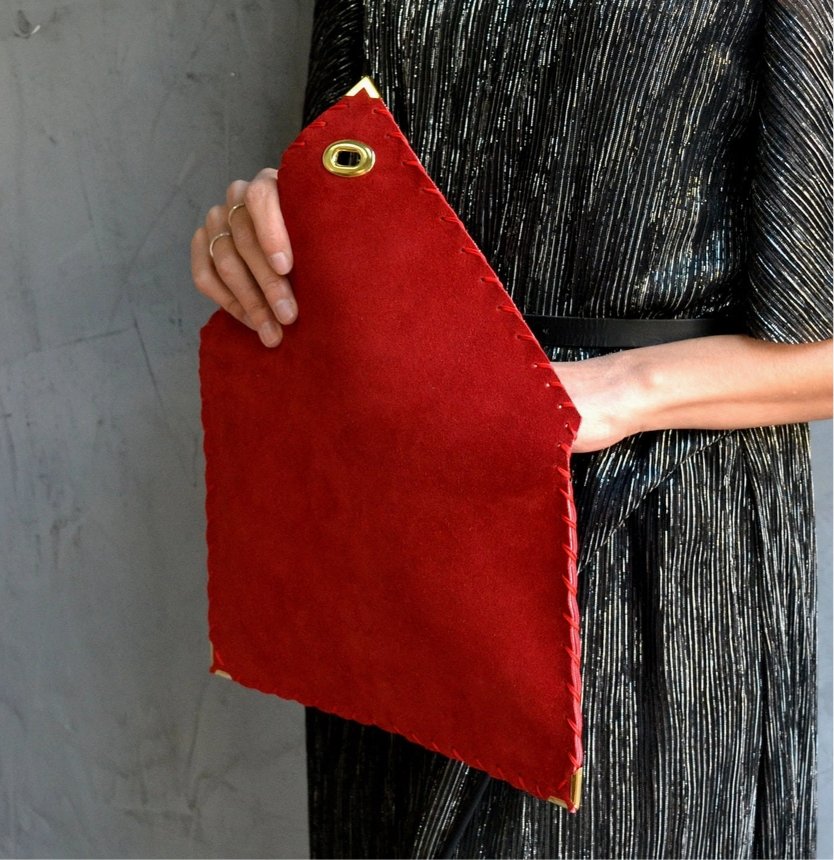 Small Talia Envelope Clutch - Fly VSJ, Women's Clothing and Fashion Accessories