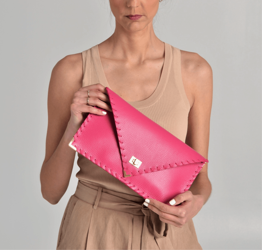Small Talia Envelope Clutch - Fly VSJ, Women's Clothing and Fashion Accessories