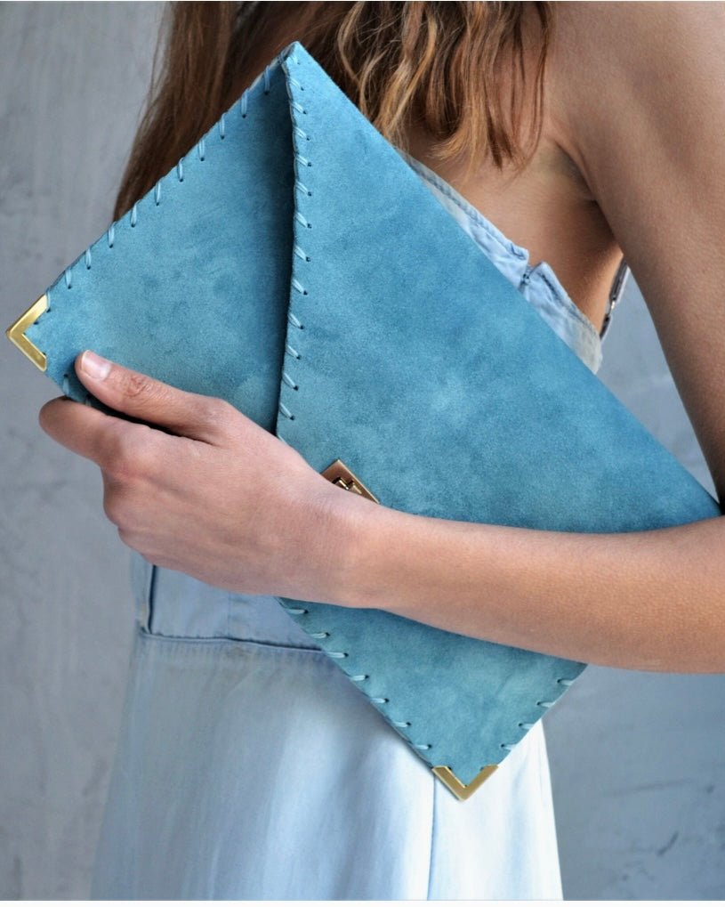 Small Talia Envelope Clutch - Fly VSJ, Women's Clothing and Fashion Accessories