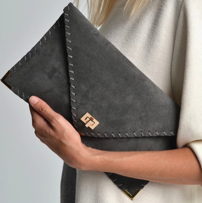 Small Talia Envelope Clutch - Fly VSJ, Women's Clothing and Fashion Accessories
