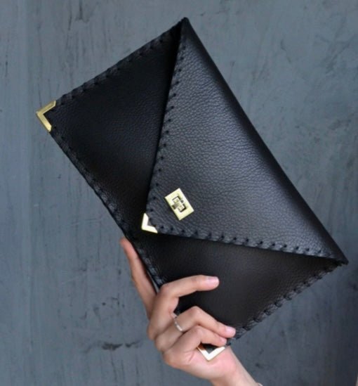 Small Talia Envelope Clutch - Fly VSJ, Women's Clothing and Fashion Accessories