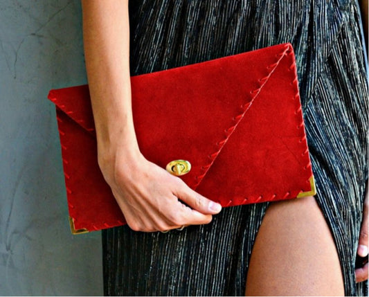 Small Talia Envelope Clutch - Fly VSJ, Women's Clothing and Fashion Accessories