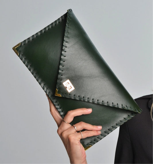 Small Talia Envelope Clutch - Fly VSJ, Women's Clothing and Fashion Accessories