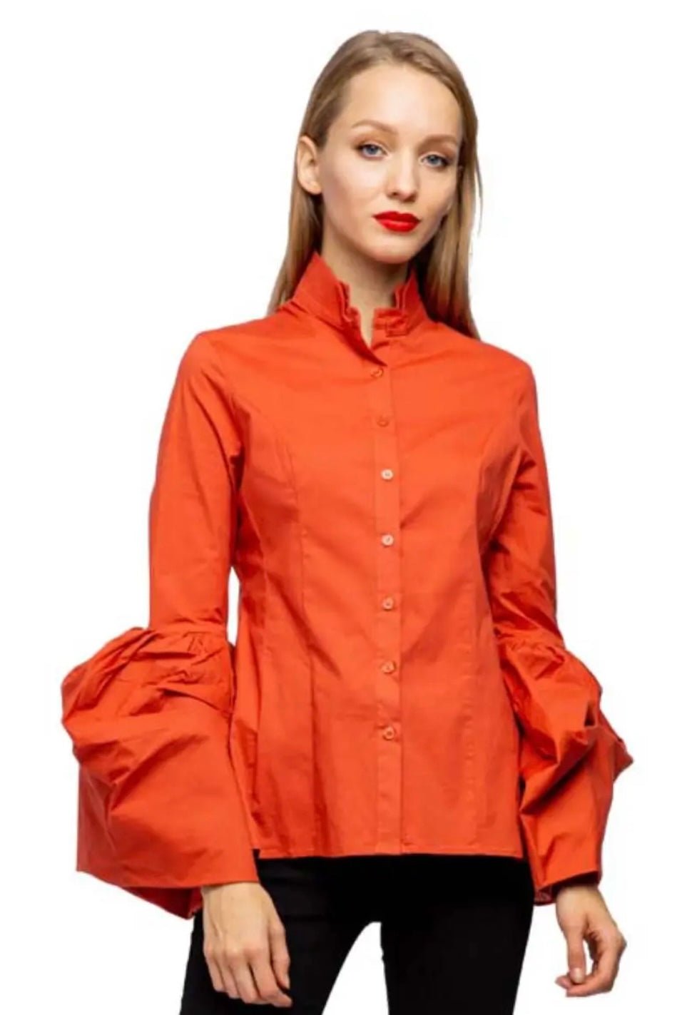 Sophie Bishop Sleeve Top - Fly VSJ, Women's Clothing and Fashion Accessories