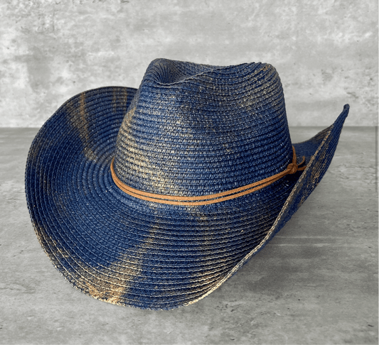 Summer Marbled Cowgirl Hat - Fly VSJ, Women's Clothing and Fashion Accessories