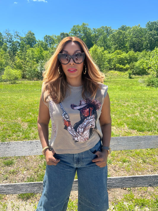 Texas Hold’em Muscle Shirt - Fly VSJ, Women's Clothing and Fashion Accessories
