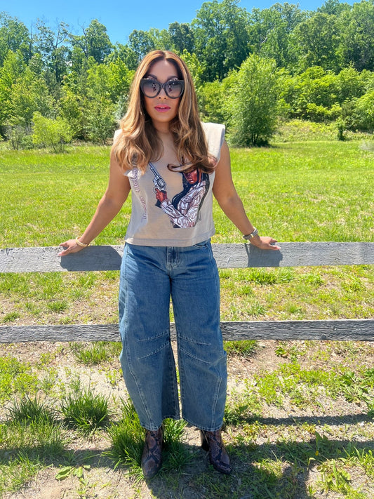 Texas Hold’em Muscle Shirt - Fly VSJ, Women's Clothing and Fashion Accessories