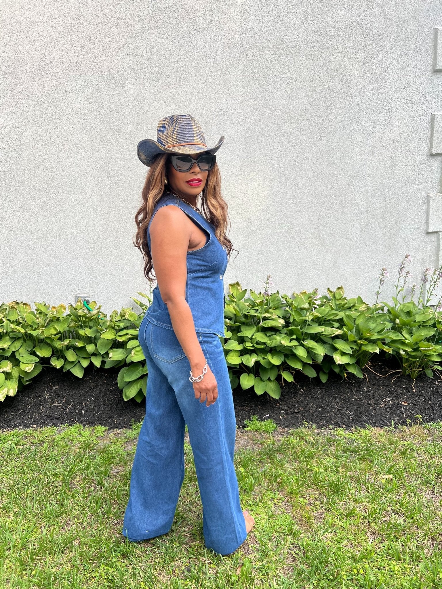 The Uptown Denim Set - Fly VSJ, Women's Clothing and Fashion Accessories