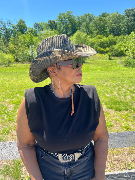 Toni Puff Shoulder Muscle Tee - Fly VSJ, Women's Clothing and Fashion Accessories