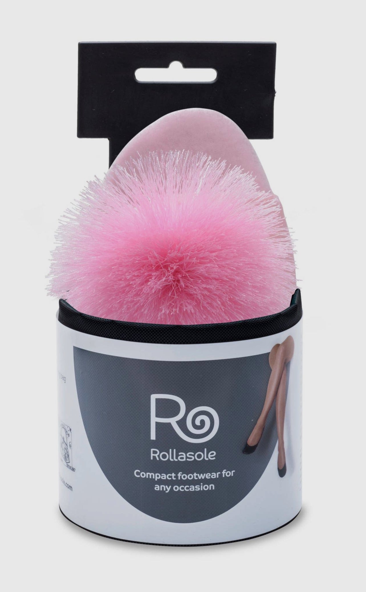 rollasole baby pink slipper with cover