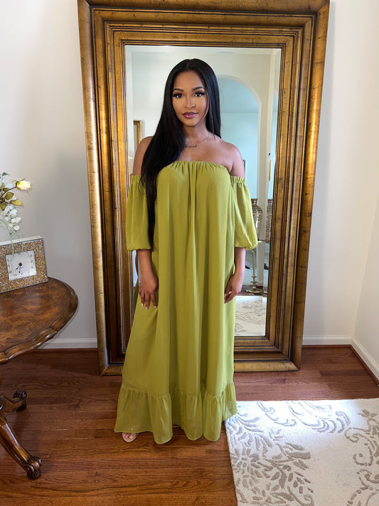 Dana Chiffon Maxi Dress