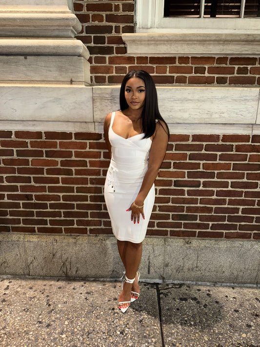 Spaghetti Strap Bandage Dress
