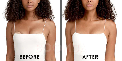 boomba Demi Sticky Bra before and after