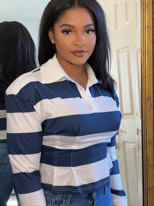 The Varsity Stripe Top