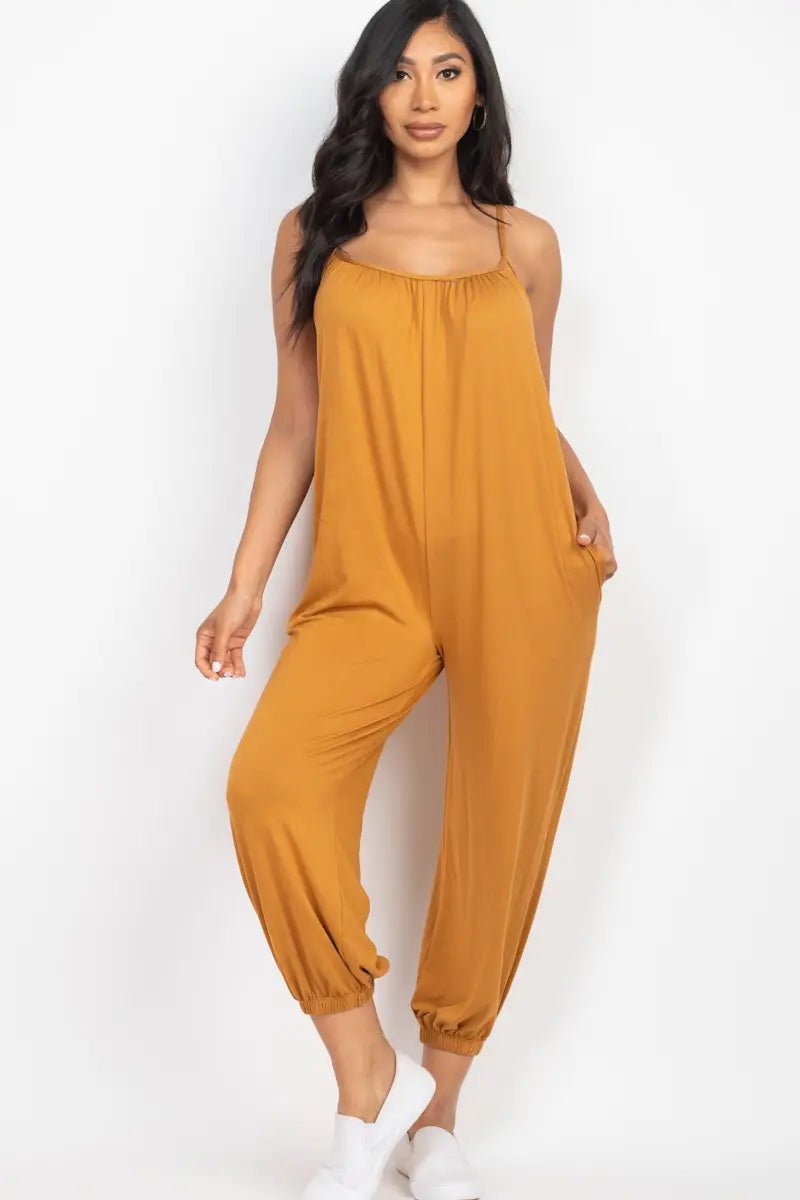 Around Town Jogger Jumpsuit - Fly VSJ, Women's Clothing and Fashion Accessories