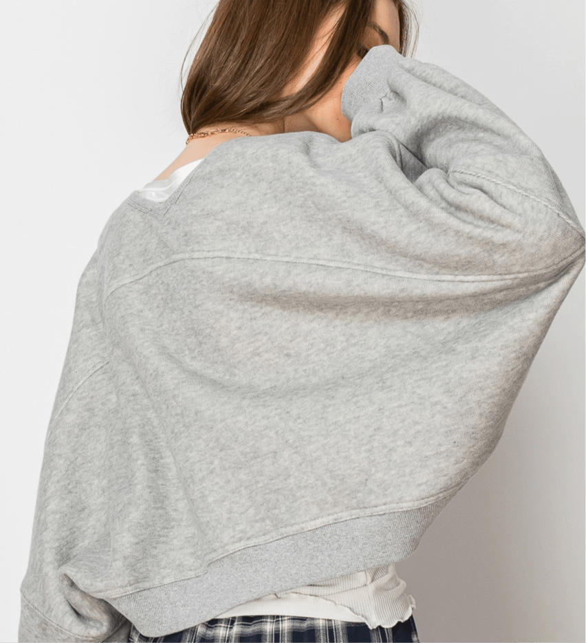 Bolero Shrug Sweatshirt - Fly VSJ, Women's Clothing and Fashion Accessories