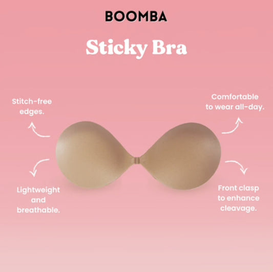 BOOMBA Sticky Bra - Fly VSJ, Women's Clothing and Fashion Accessories