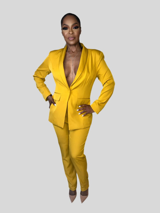 Boss Lady Two - Piece Suit - Fly VSJ, Women's Clothing and Fashion Accessories