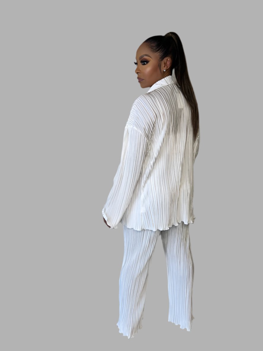 Carmen Pleated Set - Fly VSJ, Women's Clothing and Fashion Accessories