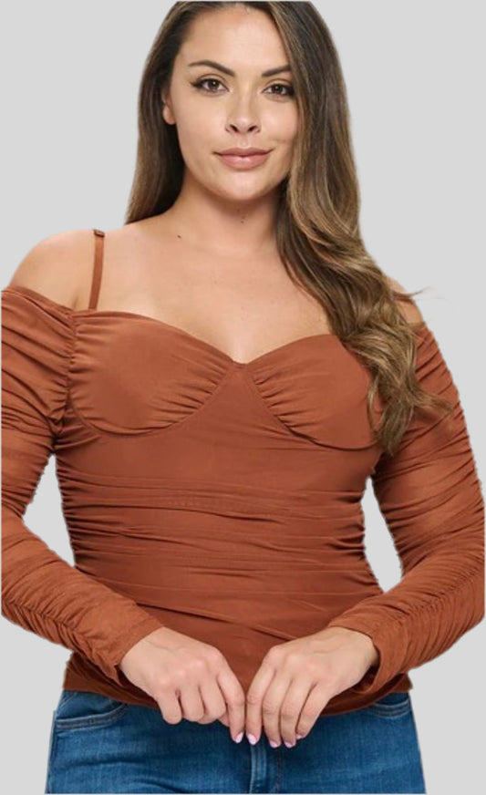 Cher Off Shoulder Plus Size Top - Fly VSJ, Women's Clothing and Fashion Accessories