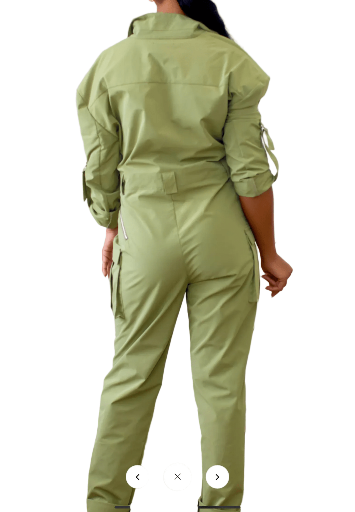 Command & Presence Cargo Jumpsuit - Fly VSJ, Women's Clothing and Fashion Accessories
