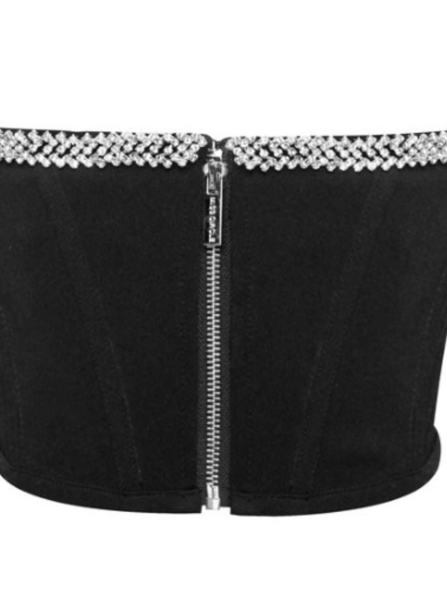 Corset Top with Crystal Trim - Fly VSJ, Women's Clothing and Fashion Accessories