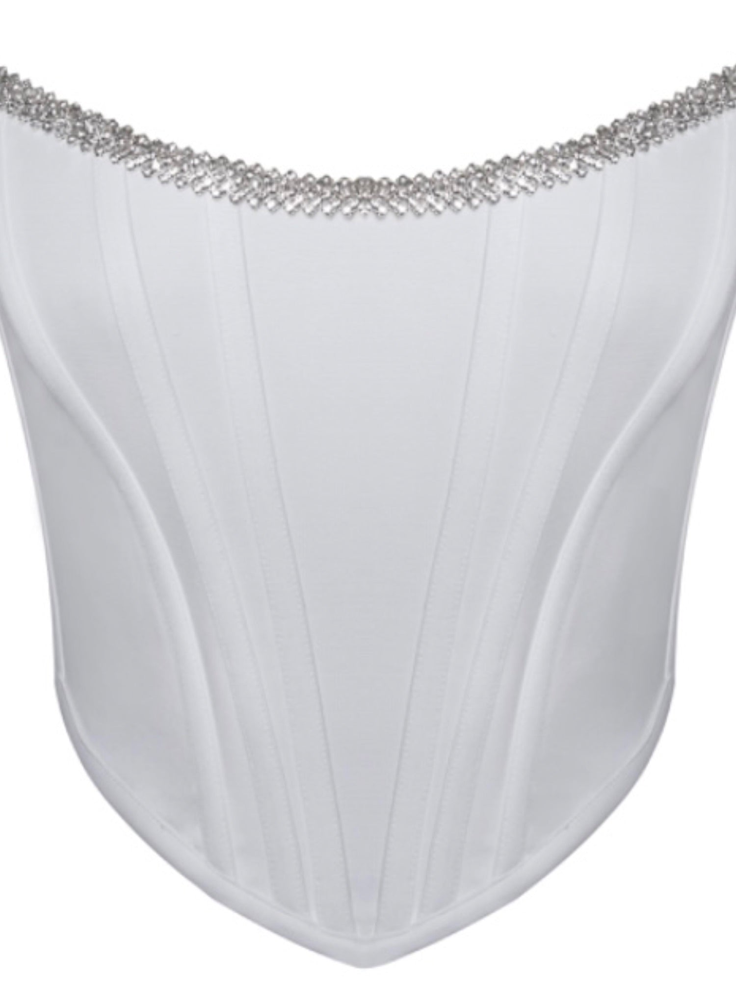 Corset Top with Crystal Trim - Fly VSJ, Women's Clothing and Fashion Accessories