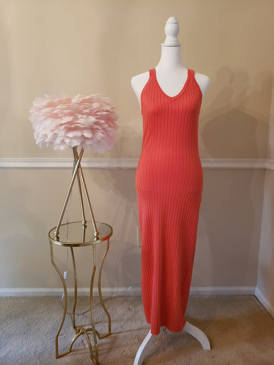 Curve Hugging Ribbed Stretch Dress - Fly VSJ, Women's Clothing and Fashion Accessories