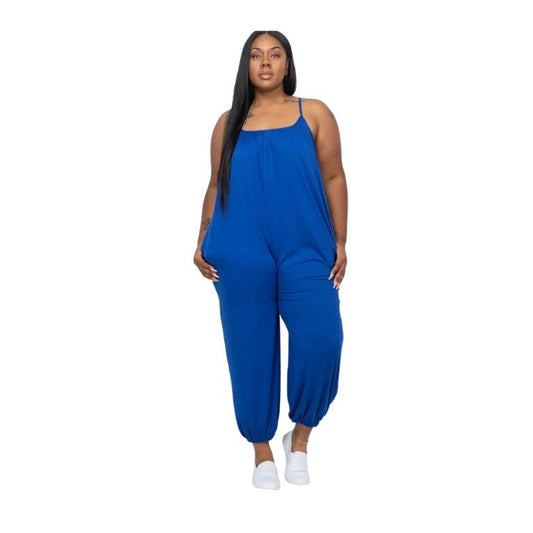 Curvy Around Town Jogger Jumpsuit (Final Sale) - Fly VSJ, Women's Clothing and Fashion Accessories