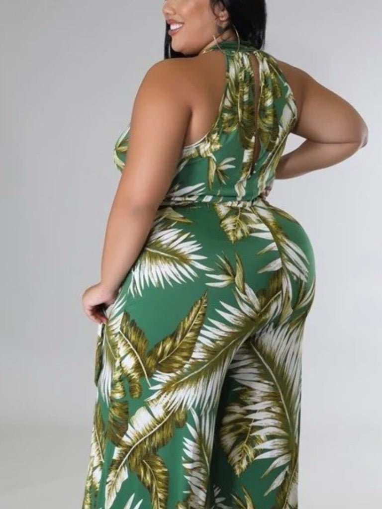 Curvy Vacay Jumpsuit (Final Sale) - Fly VSJ, Women's Clothing and Fashion Accessories