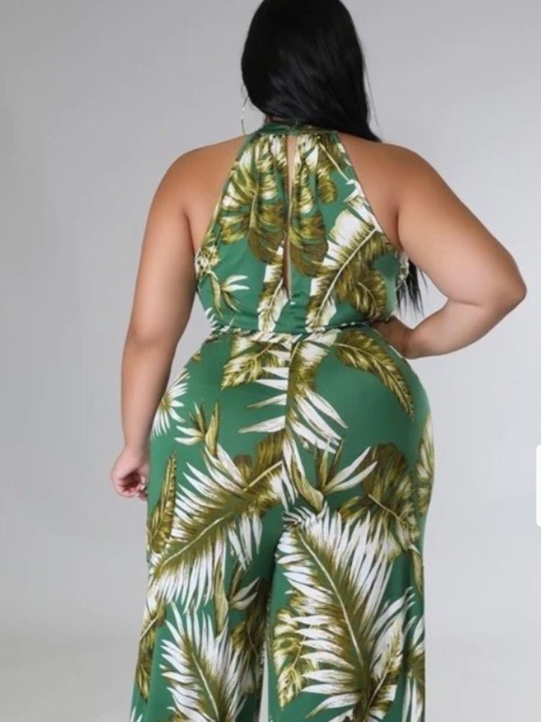 Curvy Vacay Jumpsuit (Final Sale) - Fly VSJ, Women's Clothing and Fashion Accessories