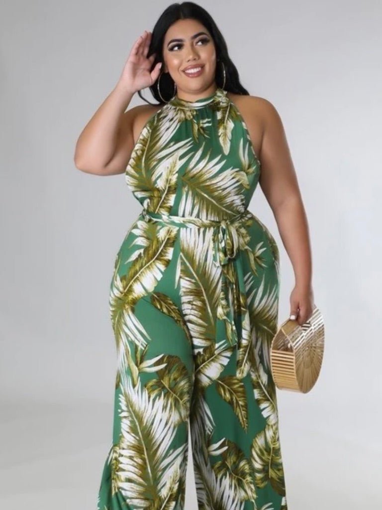 Curvy Vacay Jumpsuit (Final Sale) - Fly VSJ, Women's Clothing and Fashion Accessories