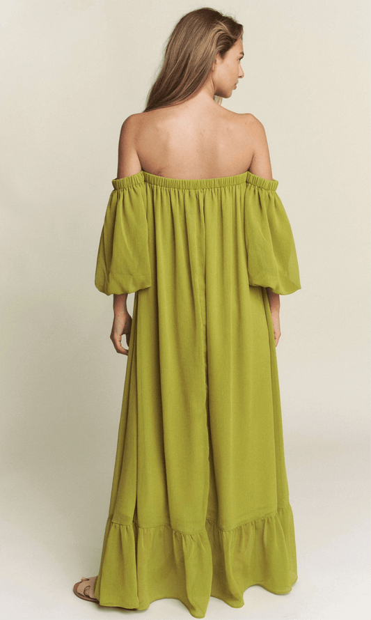 Dana Chiffon Maxi Dress - Fly VSJ, Women's Clothing and Fashion Accessories