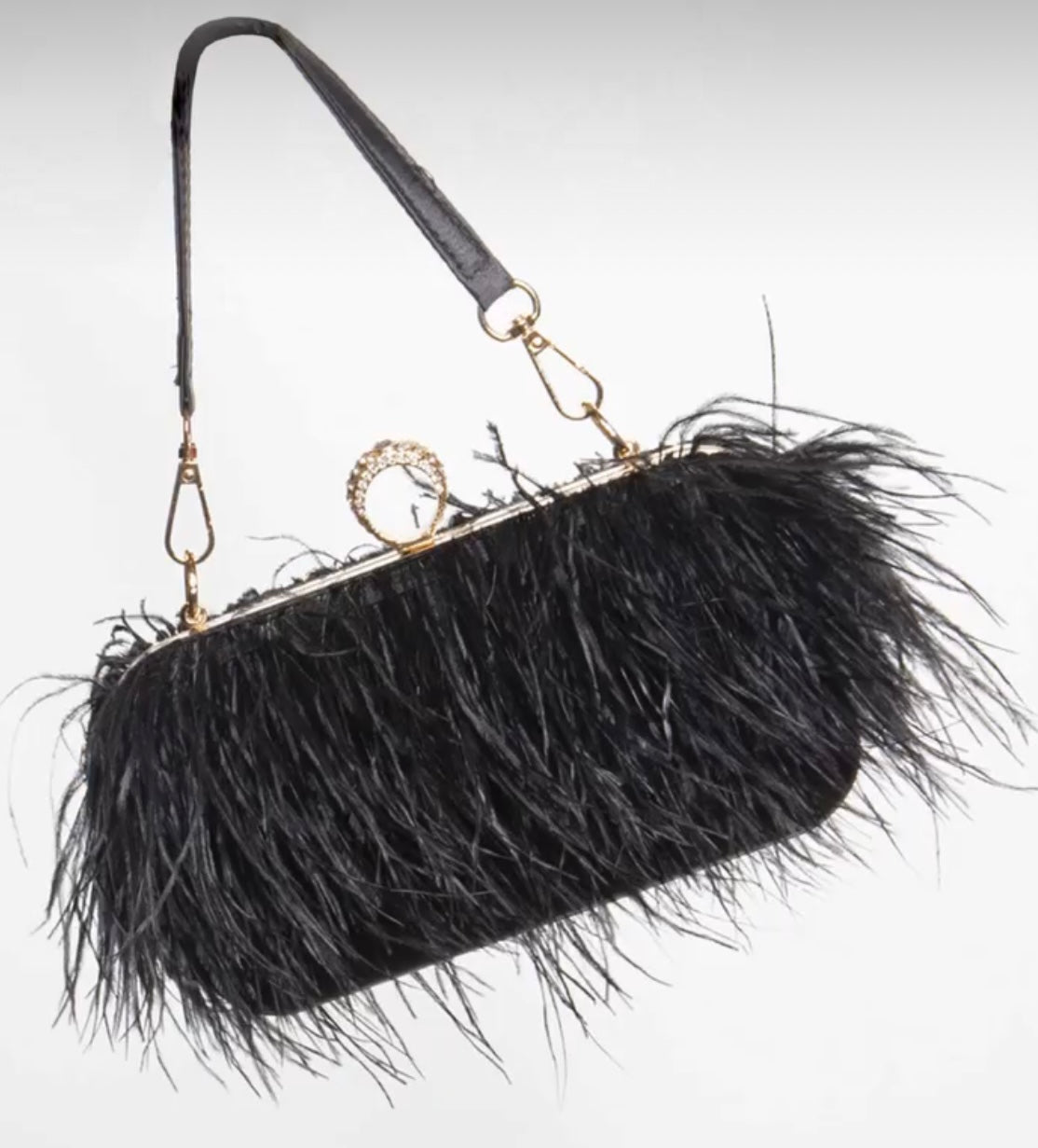 Feather Evening Bag - Fly VSJ, Women's Clothing and Fashion Accessories