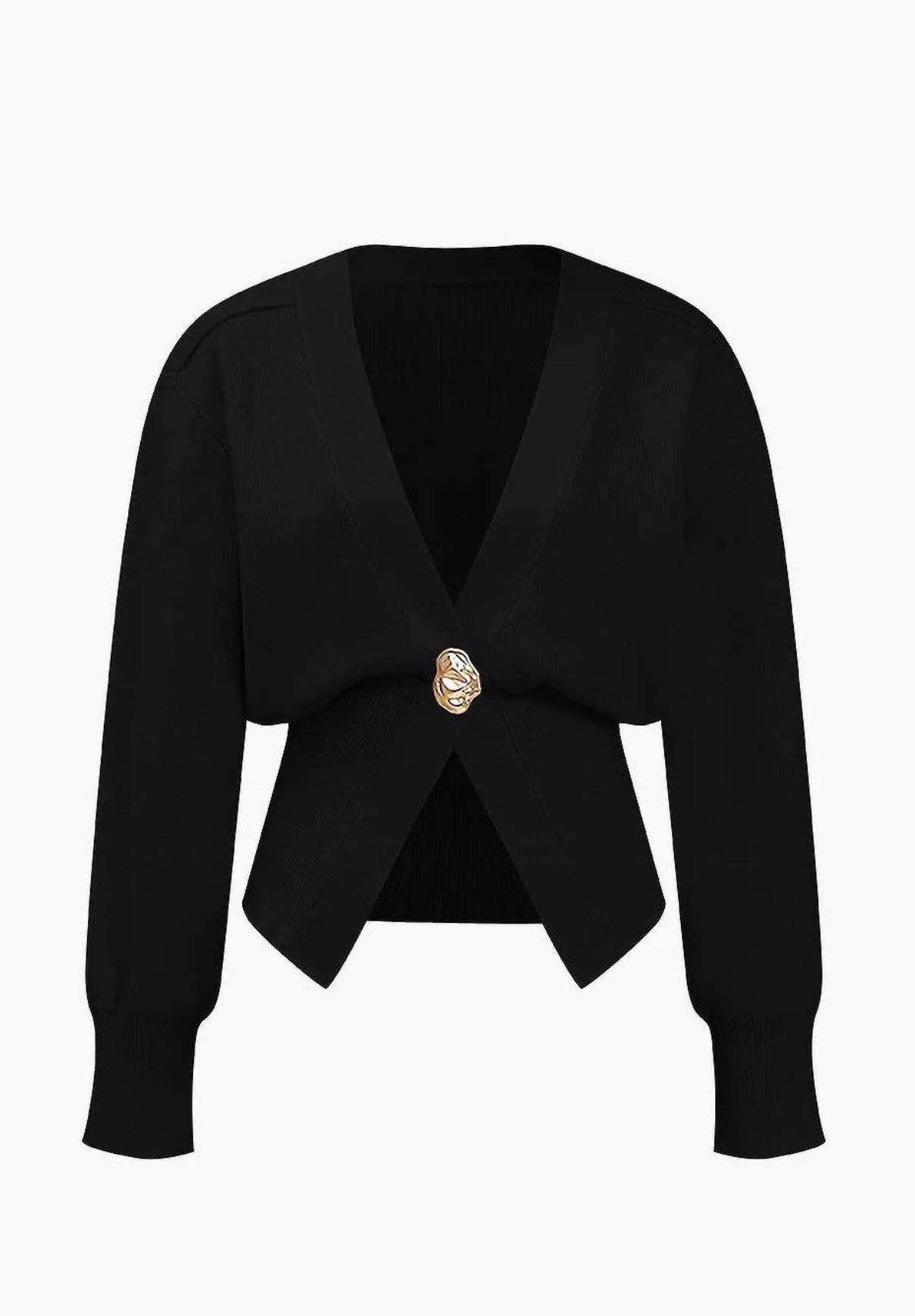 Gilded V Sweater - Fly VSJ, Women's Clothing and Fashion Accessories